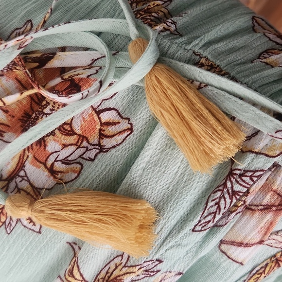 Floral Boho Maxi Cardigan Duster - Picture 8 of 8